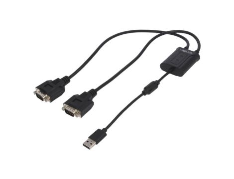 AU0031 Konwerter, D-Sub 9pinx2/USB A