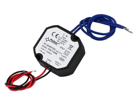 ZASILACZ IMPULSOWY HERMETYCZNY Pulsar PSC13008 13,8V/0,8A/55MM