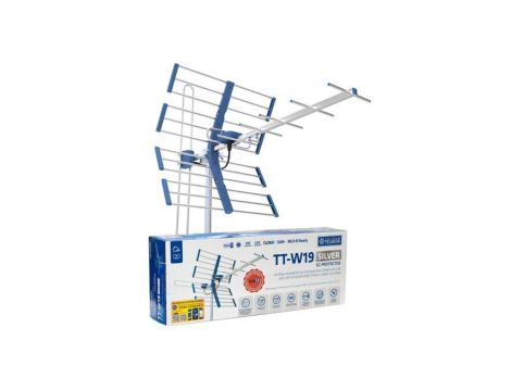 Antena DVB-T2 Telmor TT W19 SILVER COMBO 5G Protected