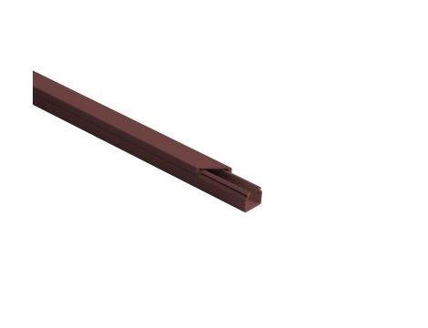 Listwa elektroinstalacyjna kpl. BRĄZOWY BLS 14x14 2m (PACZKA 10szt.)