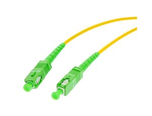 PATCHCORD ŚWIATŁOWODOWY SM 3M SIMPLEX 9/125, SC/APC-SC/APC 3MM