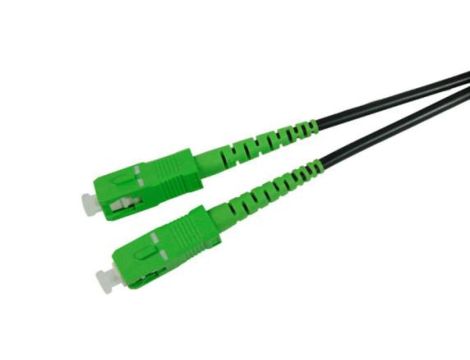 PATCHCORD ŚWIATŁOWODOWY SM 140M SIMPLEX 9/125 SC/APC-SC/APC