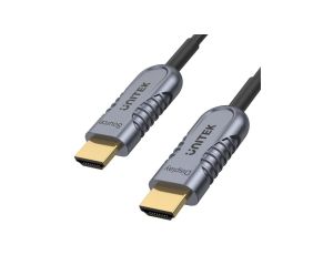 Kabel HDMI Unitek C11031DGY optyczny HDMI 2.1 AOC 8K 120Hz 30m