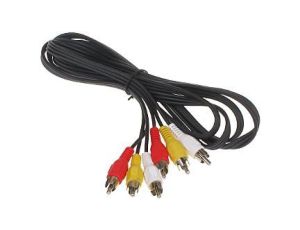 Kabel 3xCINCH / 3xCINCH 3C-W/3C-W-1.8M 1.8m