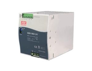 SDR-960-24 Zasilacz impulsowy, na szynę DIN, 960W, 24VDC, 40A, 180264VAC
