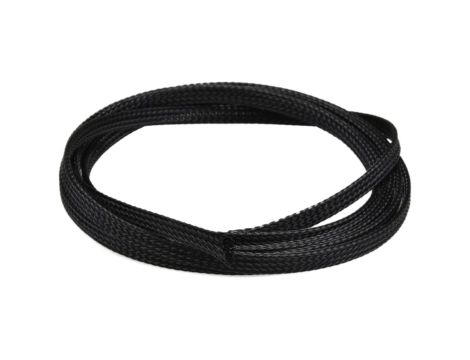 Oplot poliestrowy fi: 6mm (3,2-10mm) odporny na temperaturę pracy do 125C czarny JDD 100m