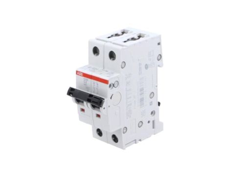 S202-C2 Wyłącznik nadprądowy, 230/400VAC, Prąd znamionowy: 2A, 2-biegunowy