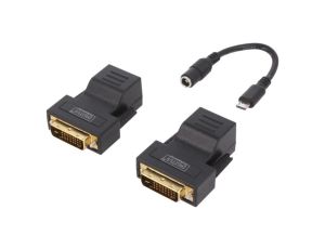 DS-54101 Extender DVI DVI-D (24+1) wtyk RJ45 gniazdo 70m