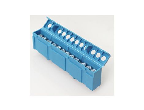 Listwa zaciskowa 12-polowa 1-16mm2 niebieska LZMI-B12