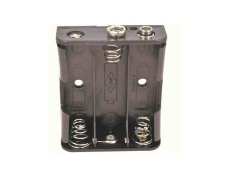 Uchwyt do baterii, x 3, montaż zatrzaskowy