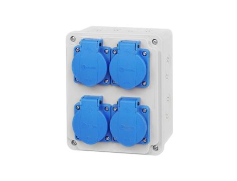 Rozdzielnica budowlana 4x230V RSBO.004