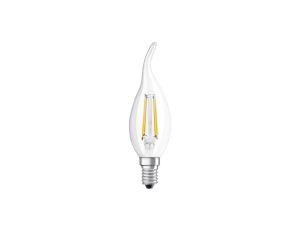 Żarówka LED E14 BA35 4W = 40W 470lm 2700K Ciepła 300 Filament OSRAM STAR
