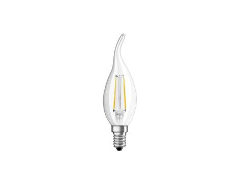 Żarówka LED E14 BA35 2,5W = 25W 250lm 2700K Ciepła 300 Filament OSRAM STAR