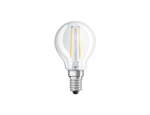 Żarówka LED E14 P45 CL 2,5W = 25W 250lm 2700K Ciepła 300 Filament OSRAM STAR