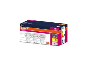 3PAK Żarówka LED GU10 6,9W = 80W 575lm 2700K Ciepła 60 OSRAM VALUE