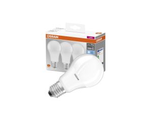 3PAK Żarówka LED E27 A60 10W = 75W 1055lm 4000K Neutralna 200 OSRAM Base