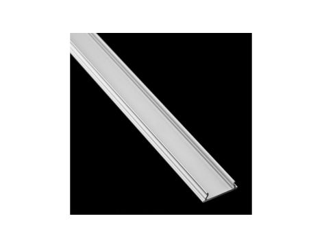 Profil Aluminiowy do LED KM34-S Srebrny Natynkowy 2m