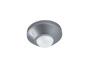 Lampka nocna LED Nightlux Ceiling Srebrna 1,70W 105lm 4000K IP20 Ledvance Czujnik ruchu