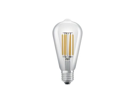 Żarówka LED E27 ST64 CL 4W = 60W 840lm 3000K Ciepła 360 Filament OSRAM ULTRA EFFICIENT