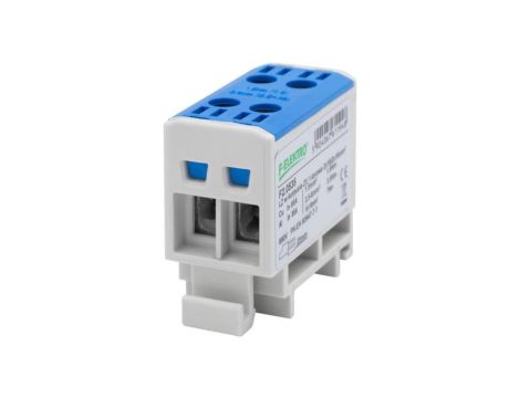 LZ w korpusie ZU 1-torowa 2x16/2x16mm2 Al/Cu - niebieska