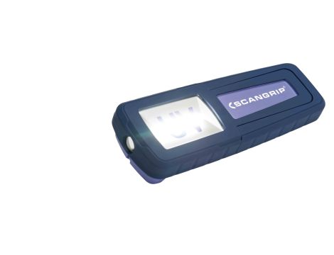 Lampa inspekcyjna LED z funkcją światła UV Scangrip UV-FORM 03.5408 - 7