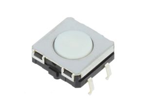 Mikroprzełącznik TACT SPST-NO Poz 2 0,05A/24VDC THT B3W4000S