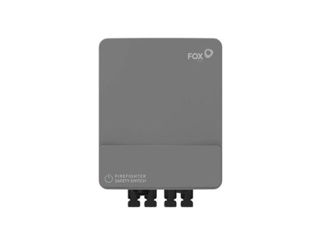 Przeciwpożarowy wyłącznik prądu FoxESS S-BOX - 2 stringi
