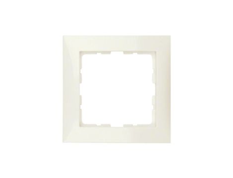 BERKER one.platform B.Kwadrat Ramka 1x uniwersalna kremowa 5310118982