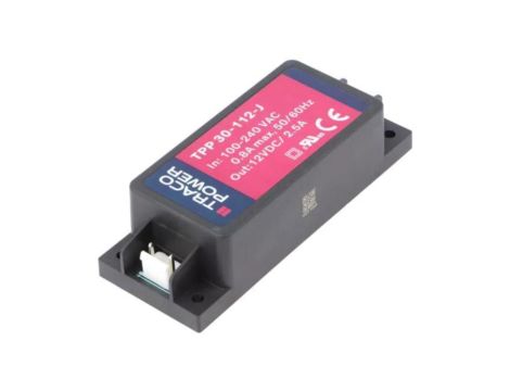 TPP30-112-J Zasilacz impulsowy, do wbudowania, 30W, 12VDC, 2500mA, TPP 30-J