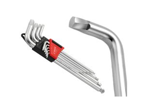 Zestaw Kluczy Imbusowych Długie Imbusy z Kulką 1,5 - 10mm 9 sztuk CIMCO