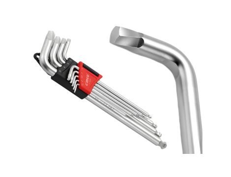 Zestaw Kluczy Imbusowych Długie Imbusy z Kulką 1,5 - 10mm 9 sztuk CIMCO