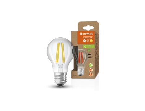 Żarówka LED A60 E27 5.7W = 75W 1055lm 2700K Ciepła Biała FILAMENT ŚCIEMNIALNA LEDVANCE