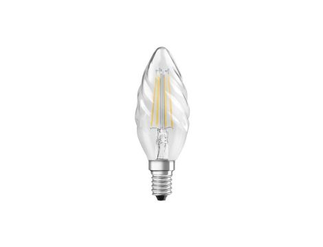 Żarówka LED E14 BW35 3,4W = 40W 470lm 4000K Neutralna 300 CRI90 Filament OSRAM SUPERSTAR+ Ściemnialna