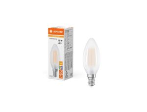 Żarówka LED B35 E14 4.2W = 40W 470lm 2700K Ciepła Biała FILAMENT ŚCIEMNIALNA LEDVANCE