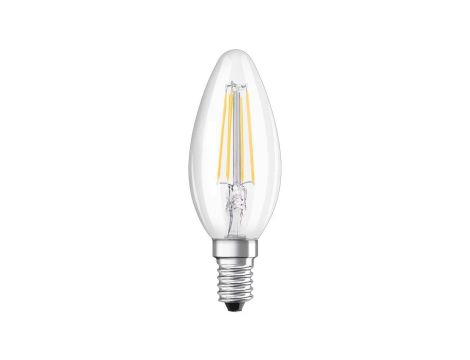 Żarówka LED E14 B40 4W = 40W 470lm 2700-4000K Ciepła i Neutralna 300 Filament OSRAM STAR A and R