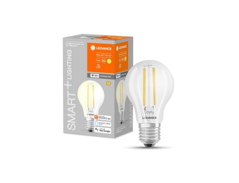 Żarówka LED E27 A60 6W 806lm 2700K Ciepła SMART+ WiFi Filament Ściemnialna Classic LEDVANCE