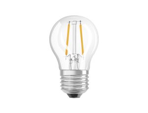 Żarówka LED E27 P45 CL 4,8W = 40W 470lm 4000K Neutralna 320 Filament Ściemnialna OSRAM SUPER STAR