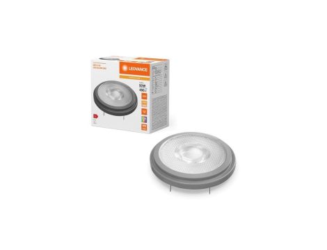 Żarówka LED AR111 G53 7.2W = 50W 450lm 1800-2700K Ciepła Biała 12V ŚCIEMNIALNA LEDVANCE