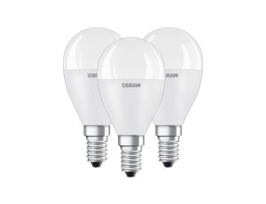 3PAK Żarówka LED E14 P45 7W = 60W 806lm 3000K Ciepła 200 OSRAM VALUE