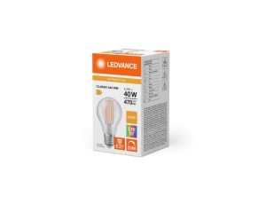 Żarówka LED A60 E27 4.2W = 40W 470lm 2700K Ciepła Biała ŚCIEMNIALNA FILAMENT LEDVANCE