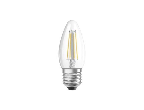 Żarówka LED E27 B35 CL 4W = 40W 470lm 2700K Ciepła 300 Filament OSRAM STAR