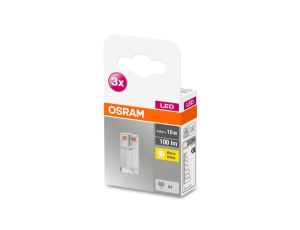 3PAK Żarówka LED G4 KAPSUŁKA 0,9W = 10W 100lm Ciepła 300 12V OSRAM