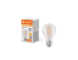 Żarówka LED A60 E27 4.2W = 40W 470lm 2700K Ciepła Biała FILAMENT ŚCIEMNIALNA LEDVANCE