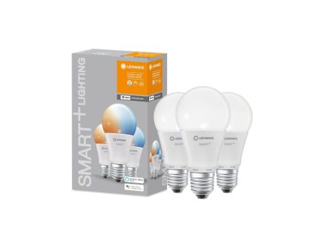 3PAK Żarówka LED E27 A60 9W 806lm CCT LEDVANCE SMART+ WiFi ściemnialna