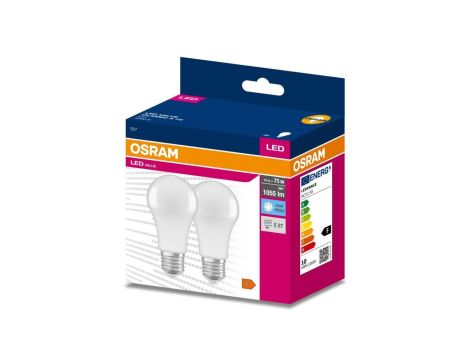 2PAK Żarówka LED E27 A60 10W = 75W 1055lm 4000K Neutralna 200 OSRAM VALUE