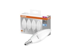 4PAK Żarówka LED E14 B35 5,5W = 40W 470lm 4000K Neutralna OSRAM Base