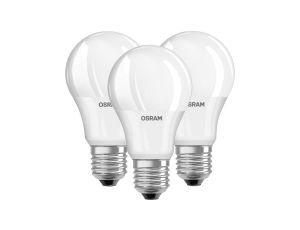 3PAK Żarówka LED E27 A60 10W = 75W 1055lm 4000K Neutralna 200 OSRAM VALUE