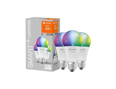 3PAK Żarówka LED E27 A75 14W = 100W 1521lm CCT RGB SMART+ WiFi Ściemniala LEDVANCE