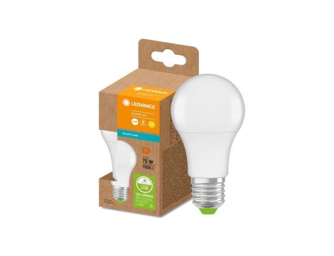 Żarówka LED PCR E27 A60 10W = 75W 1055lm 2700K 200 Eco Recykling Ciepła LEDVANCE