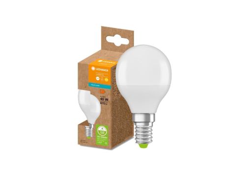 Żarówka LED PCR E14 P45 4.9W = 40W 470lm 2700K 200 Eco Recykling Ciepła LEDVANCE